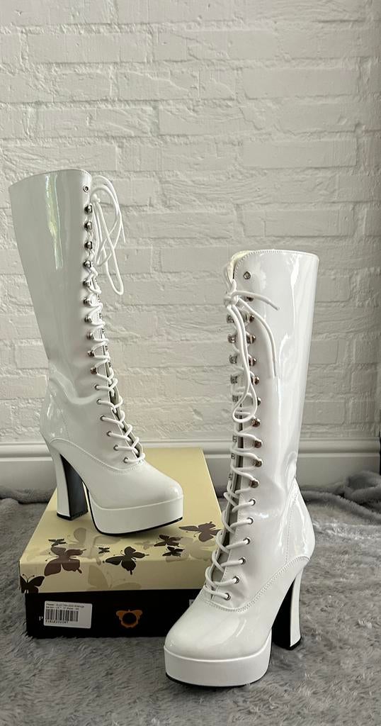 Pleaser, Electra 2020 Maat 37, Wit, Nieuw, Ophalen of Verzenden, Schoenen met hoge hakken