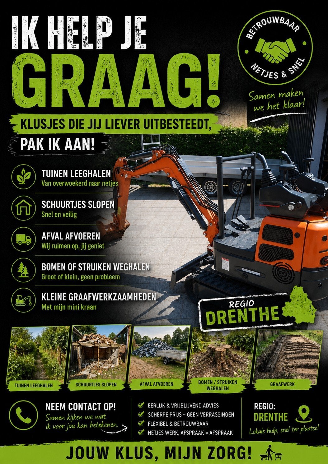 Multidiensten / klussen, Ophalen of Verzenden