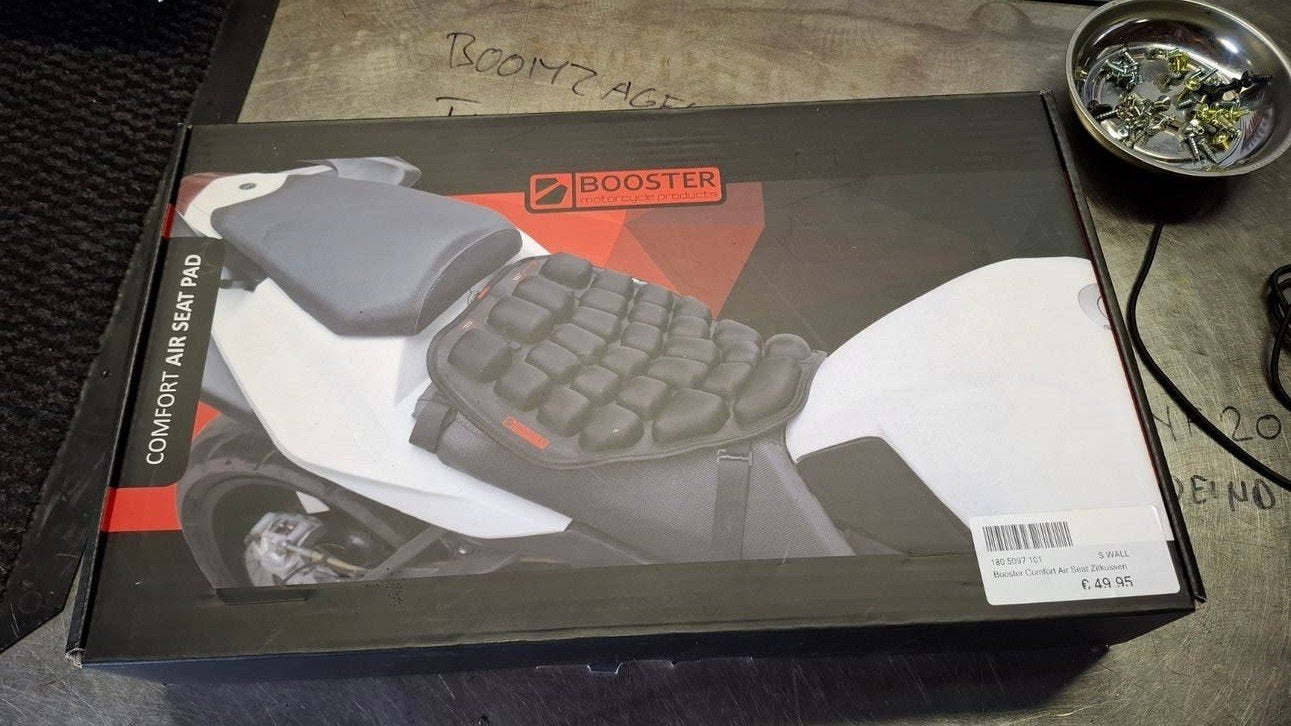 Booster Comfort Air Seat Pad - ZGAN, Motoren, Ophalen of Verzenden, Zo goed als nieuw