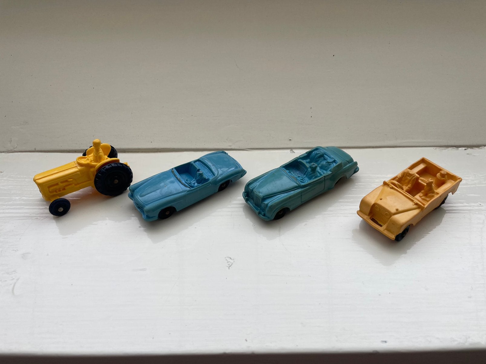 model Tomte Laerdal Vinyl Tractor, Land Rover Mercedes 300SL, Ophalen of Verzenden, Gebruikt, Auto, Tomte