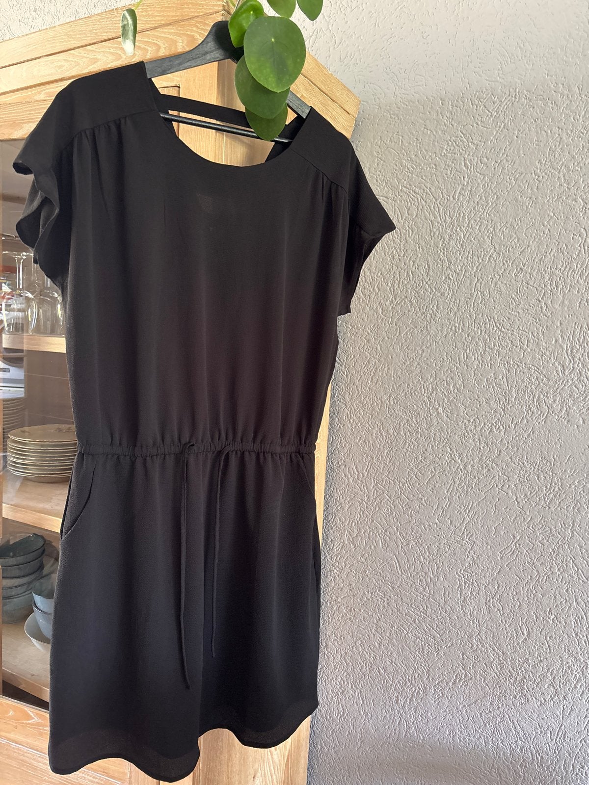 Nieuwe Vero Moda Zwarte Jurk met Open Rug - Maat XL, Zwart, Maat 46/48 (XL) of groter, Nieuw, Ophalen of Verzenden