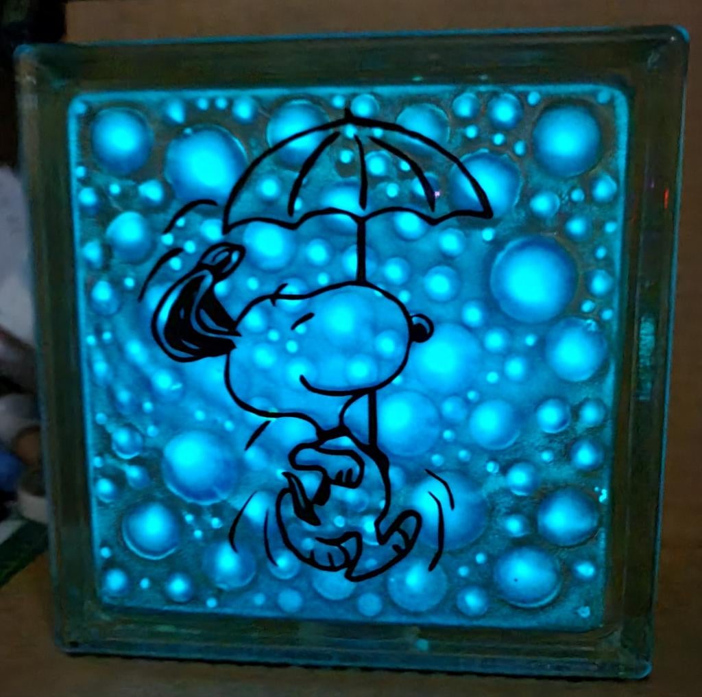 Tafellampen Glow in the dark en meer, Ophalen of Verzenden, Nieuw, Glas, Minder dan 50 cm