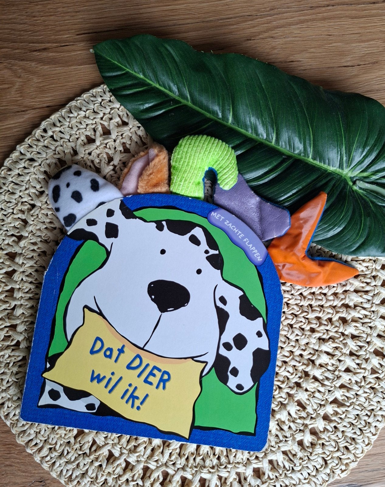 Kinderboek Dat dier wil ik met voelflappen childbook animal, Ophalen of Verzenden, Zo goed als nieuw, Uitklap-, Voel- of Ontdekboek