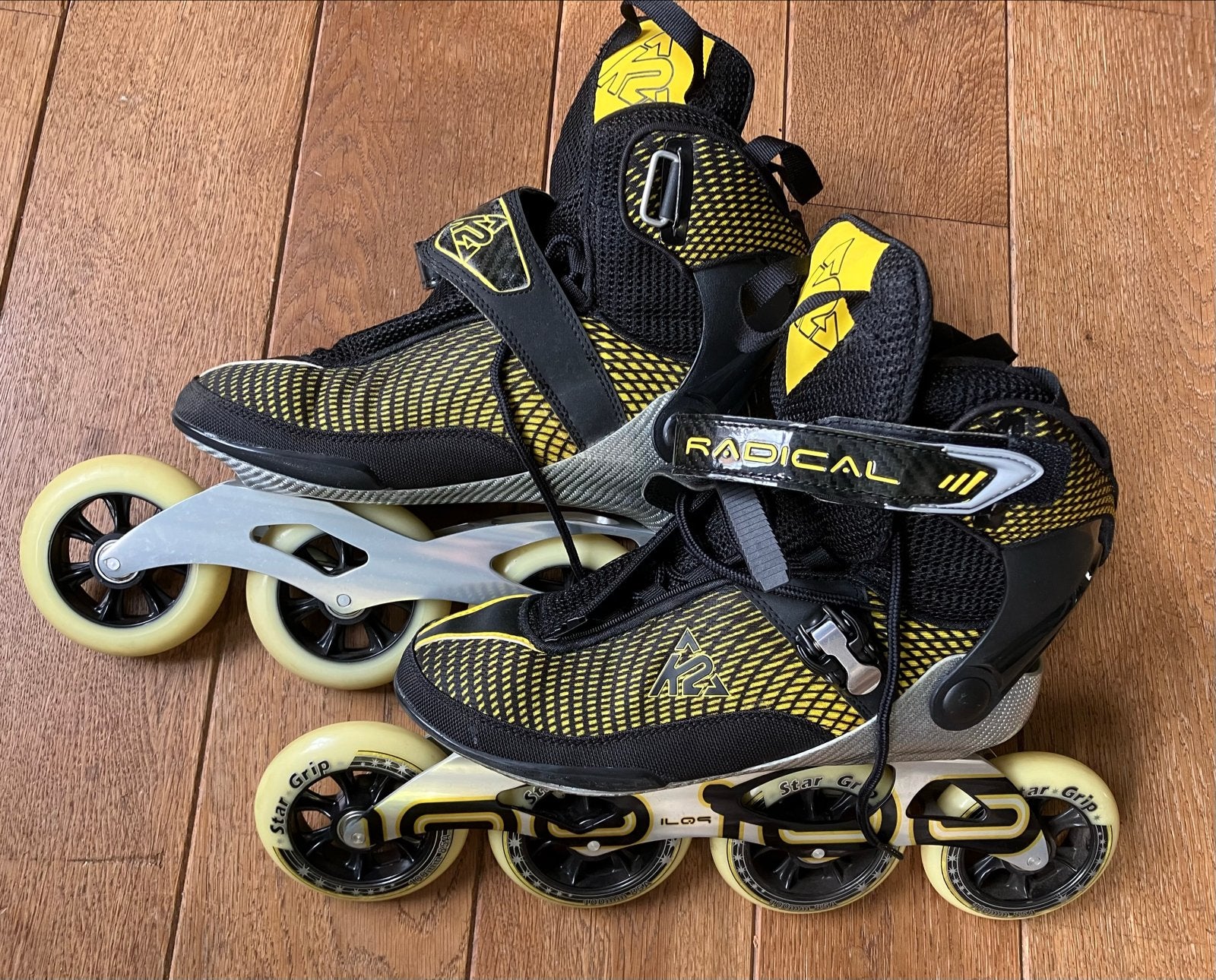 K2 Radical 100 M Inline Skates - Maat 43.5, Ophalen, K2, Inline skates 5 wielen, Heren
