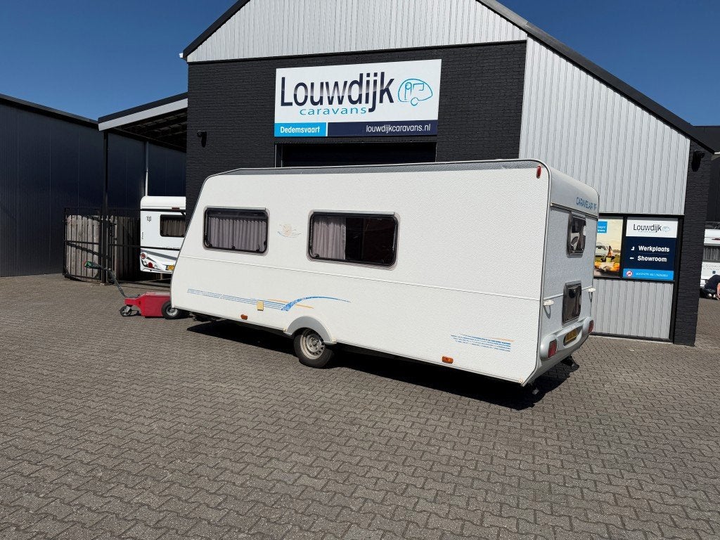 CARAVELAIR Antares 510 TK ’05 (6 pers., Fransbed), Bedrijf, Treinzit, 6 tot 7 meter, Tot en met 6