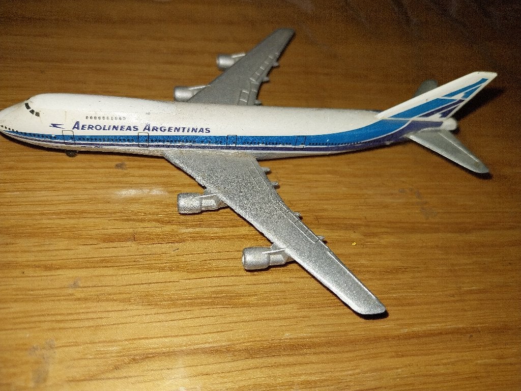 Aerolineas Argentinas Boeing 747-200 1/600 schaalmodel, Ophalen of Verzenden, Gebruikt, Schaalmodel