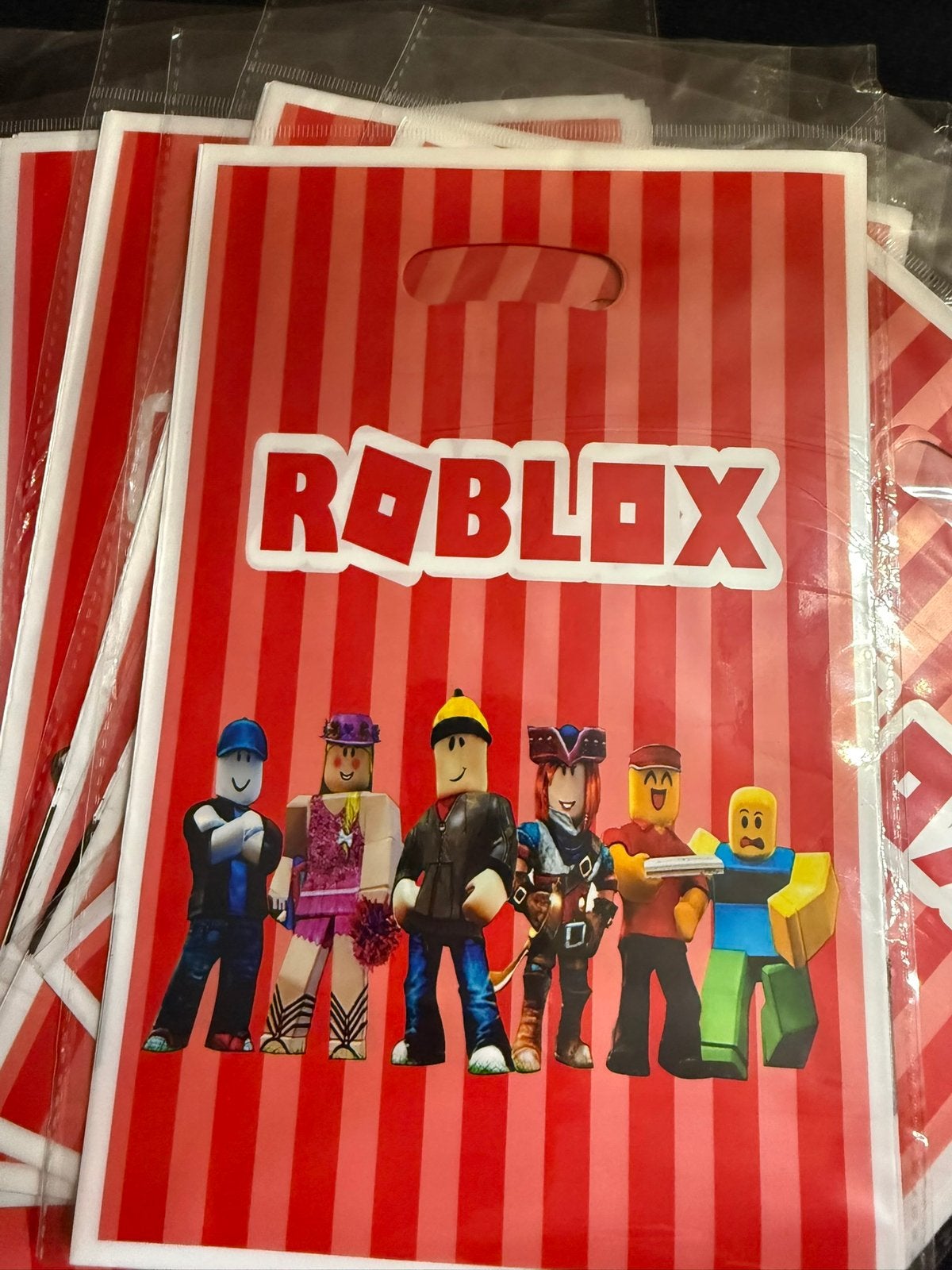 ROBLOX traktatie zakje / uitdeel tasje, Ophalen of Verzenden, Nieuw, Feestartikel, Verjaardag