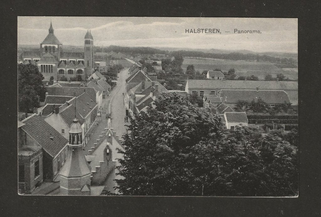 Noord Brabant: Halsteren, Ophalen of Verzenden, 1920 tot 1940, Ongelopen, Noord-Brabant