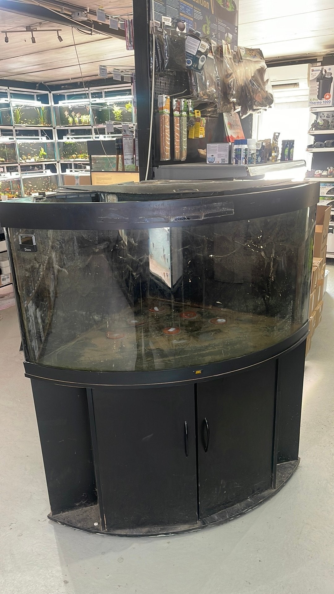 Gratis afhalen, juwel trigon 350 met meubel, Ophalen, Juwel, Leeg aquarium, Juwel