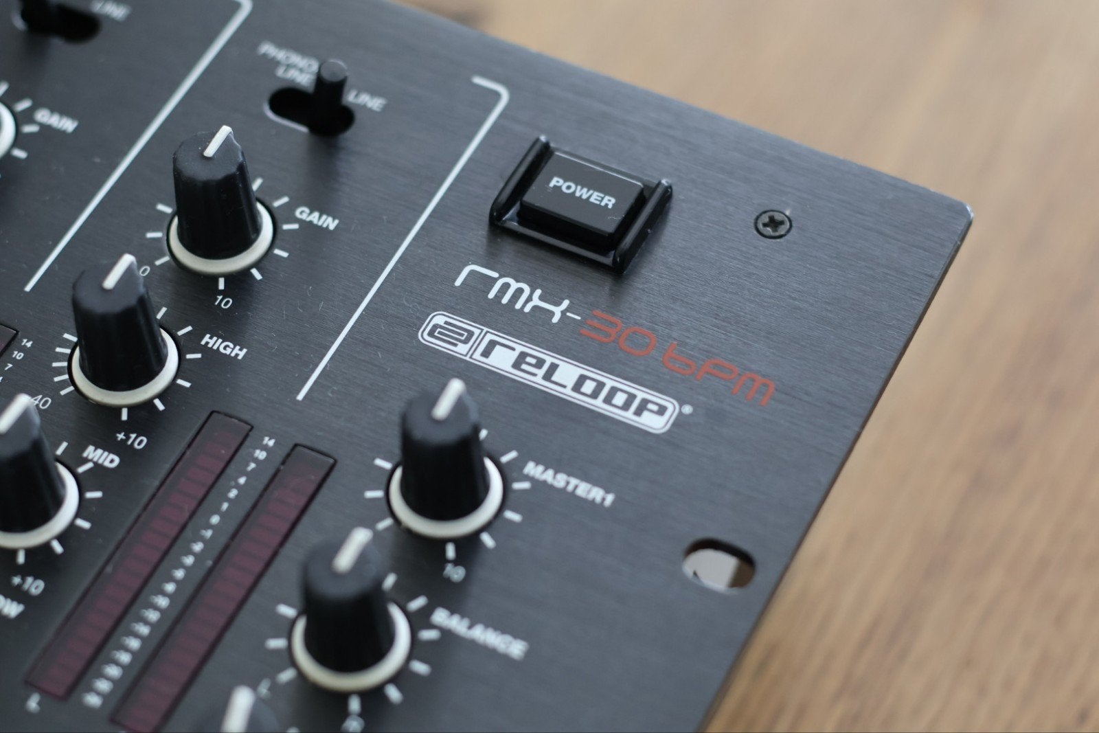 Reloop RMX-30 BPM Black Edition 3 kanaals mengpaneel, Ophalen of Verzenden, Gebruikt, Draaitafel, Reloop