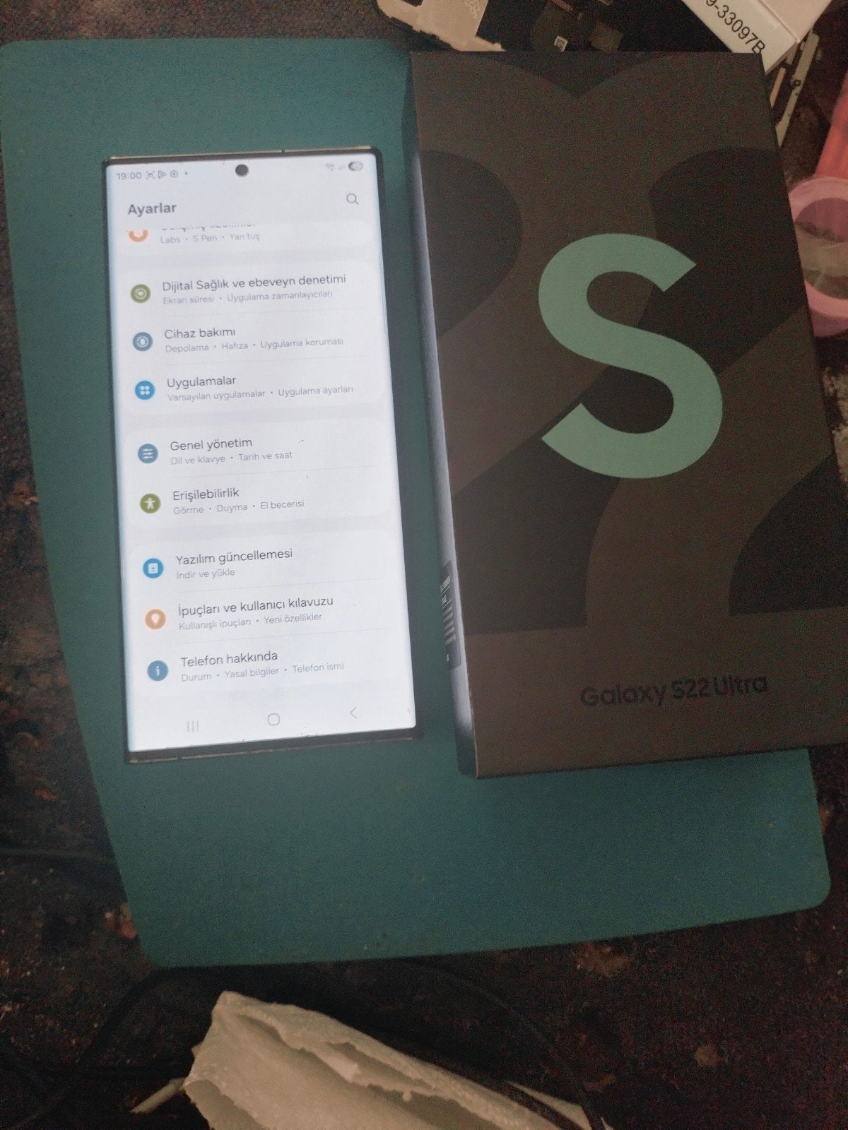 Samsung Galaxy S22 Ultra 512GB Groen - Zo goed als nieuw, Telecommunicatie, Mobiele telefoons | Samsung, Overige kleuren, Touchscreen