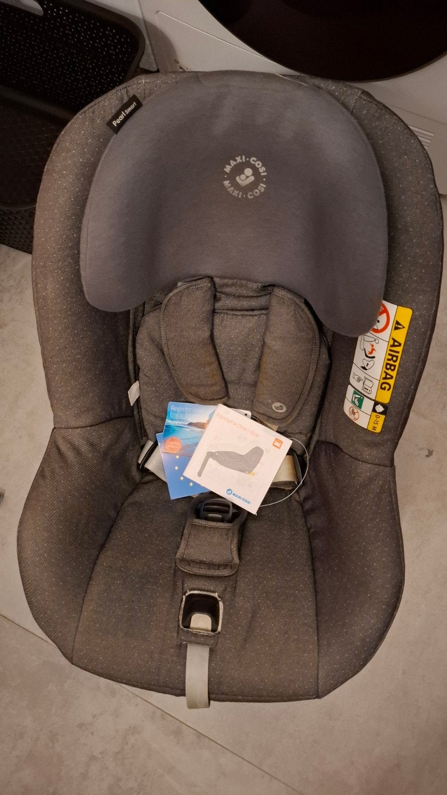 Maxi-Cosi FamilyFix One en Pearl I-Size autostoel, Kinderen en Baby's, Ophalen, Gebruikt, Isofix, 0 t/m 13 kg