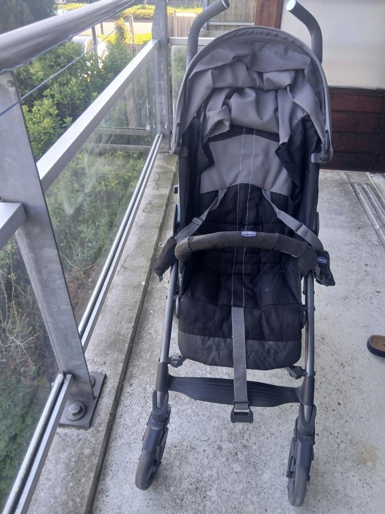 Chicco Lite Way buggy - Compact en comfortabel, Ophalen of Verzenden, Gebruikt, Overige merken, Verstelbare rugleuning