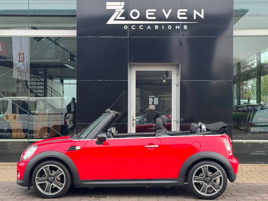 Mini Mini Cabrio 1.6 Cooper Chili, Auto's, Mini, Euro 5, Gebruikt, Zwart, 4 cilinders