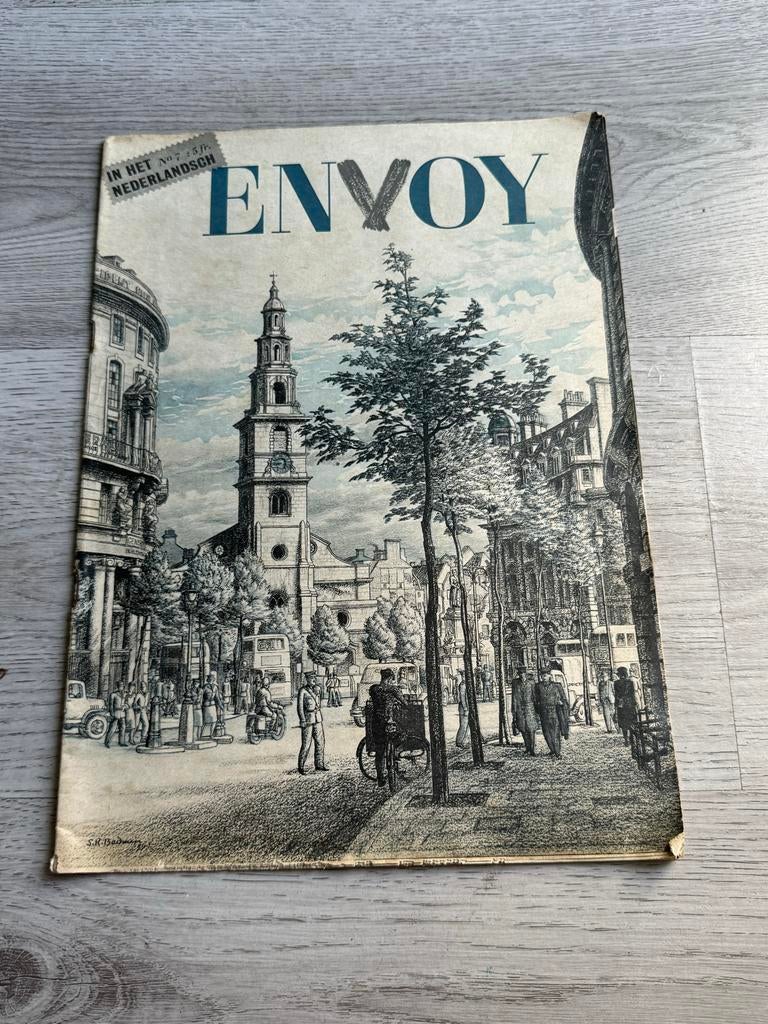 Zeldzame WOII Envoy Tijdschriften - Nrs. 6 & 7 (Nederlands), Ophalen of Verzenden, Gelezen, Overige typen