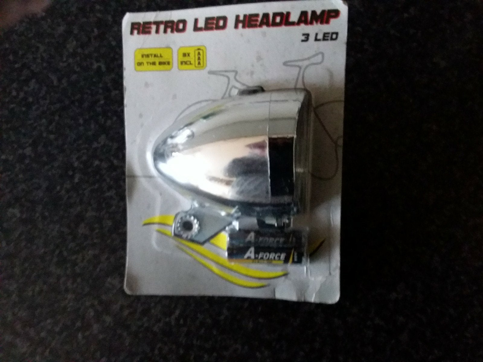 Ledlamp, Fietsen en Brommers, Ophalen, Waterbestendig, Batterij, Voorlicht
