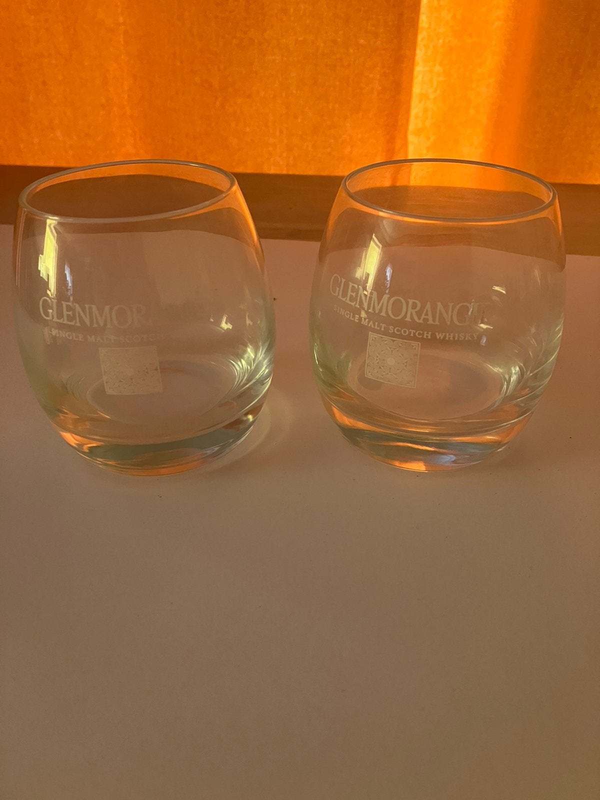 2 whiskey glazen, Glenmorangie, Ophalen of Verzenden, Zo goed als nieuw, Overige typen