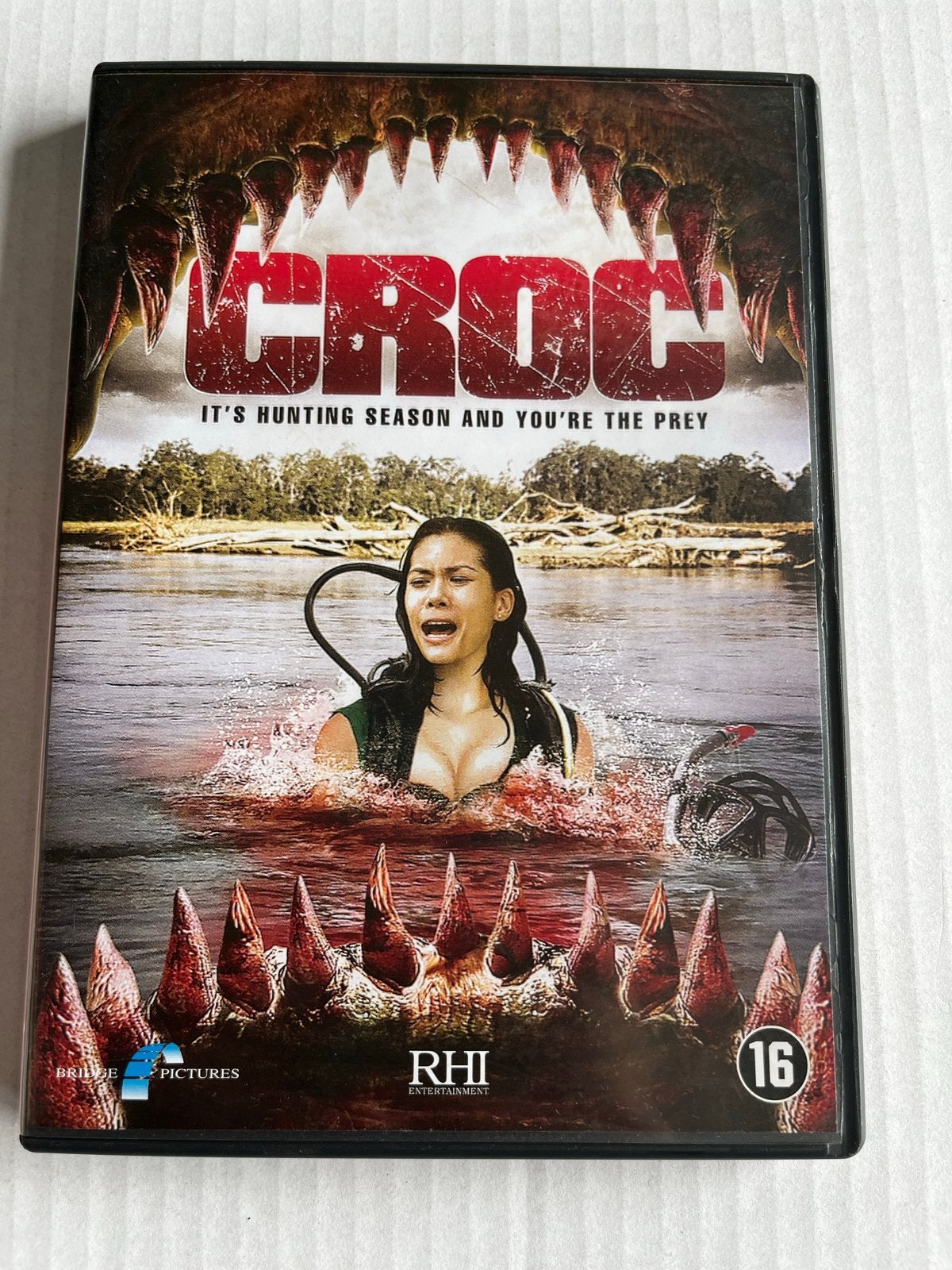 Croc - DVD, Cd's en Dvd's, Vanaf 16 jaar, Nederlands, Monsters, Ophalen of Verzenden