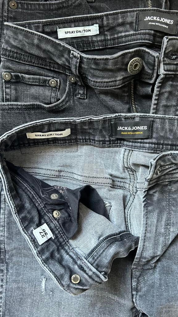 5 jongens skinny spijkerbr waarvan 4 Jack jones maat: 27/30, Ophalen of Verzenden, Zo goed als nieuw, Jongen, Broek