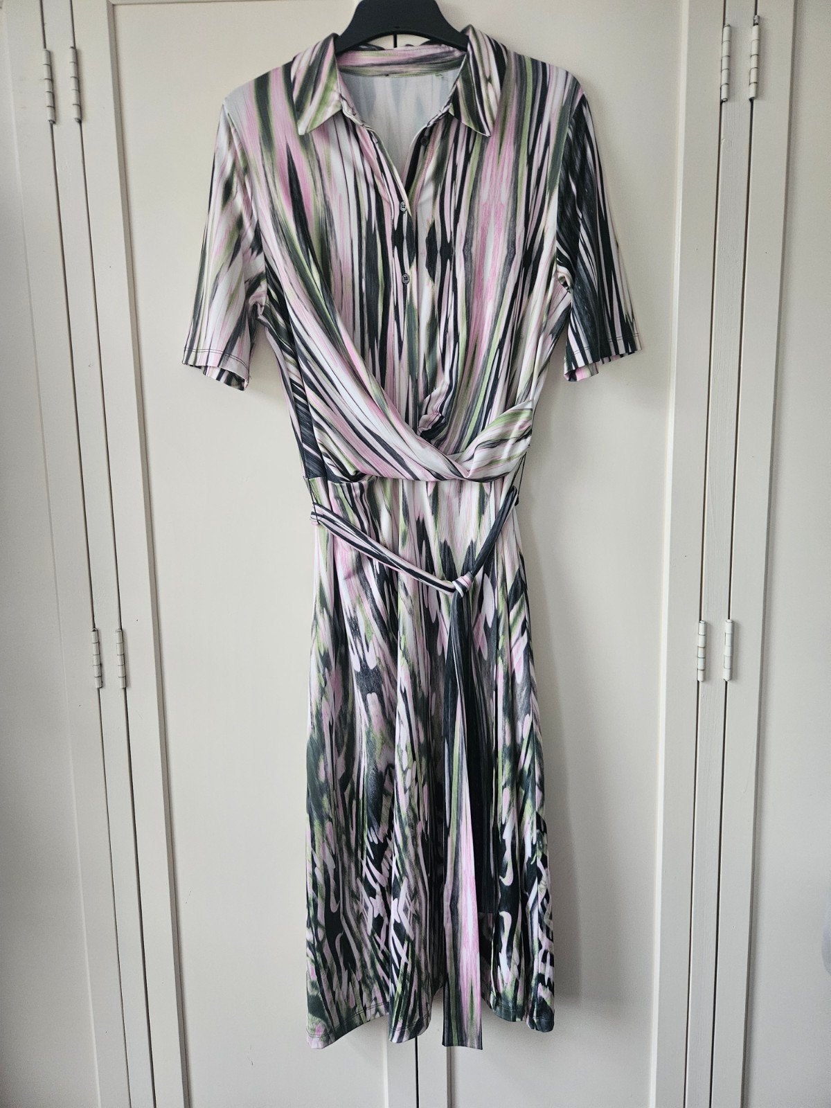 Gerry Weber jurk maat 42 zgan, Meerkleurig, Maat 42/44 (L), Ophalen of Verzenden, Zo goed als nieuw
