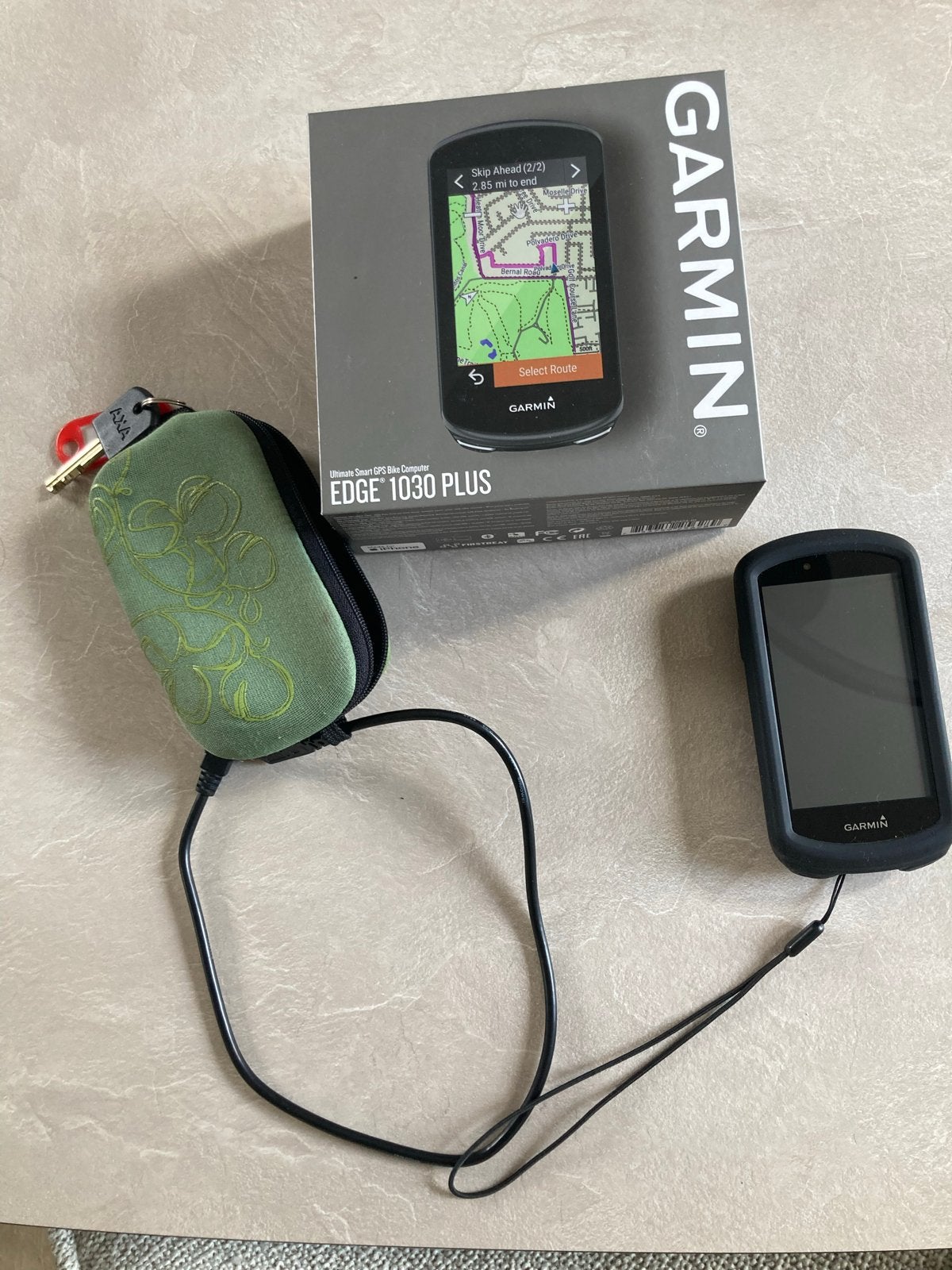 Garmin Edge 1030 Plus, Fietsen en Brommers, Fietsaccessoires | Fietscomputers, Ophalen, Draadloos, Gebruikt