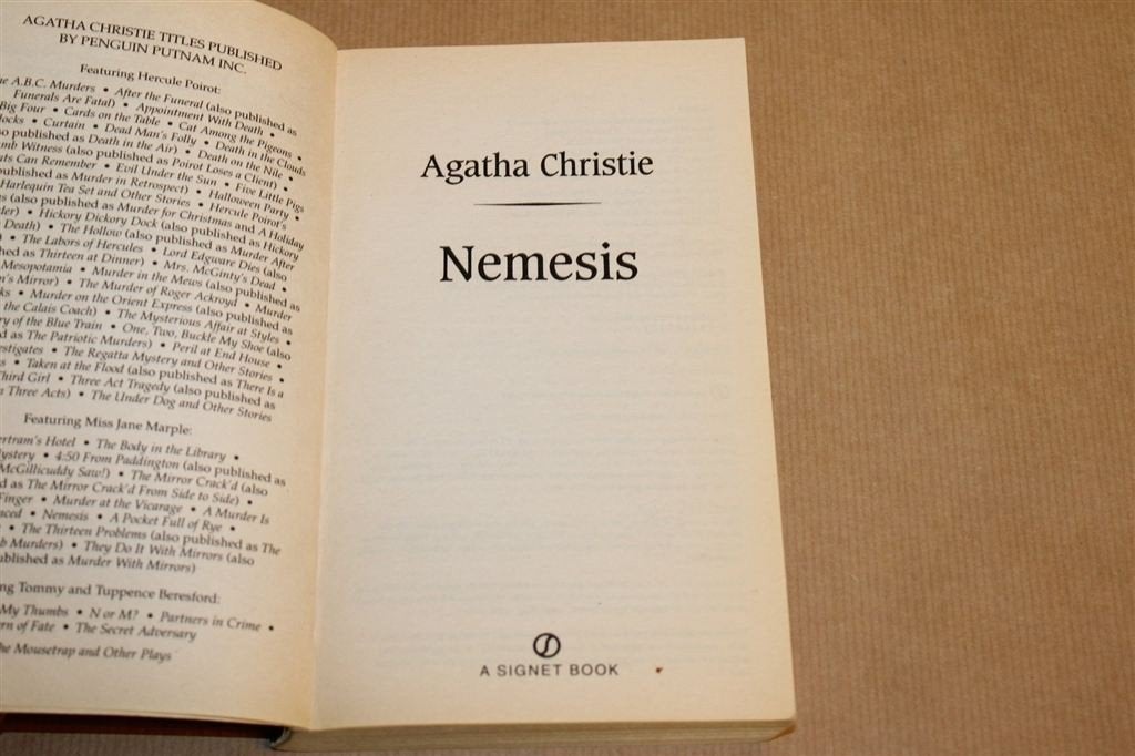 Nemesis — Agatha Christie, Miss Marple 2000, Ophalen of Verzenden, Gelezen