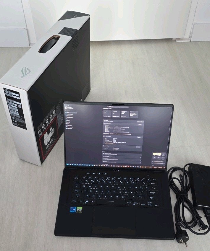 Asus ROG Zephyrus M16 GU603HM-K8004T – Intel i7 | RTX 3060 |, Computers en Software, Windows Laptops, Met videokaart, Asus, Qwerty