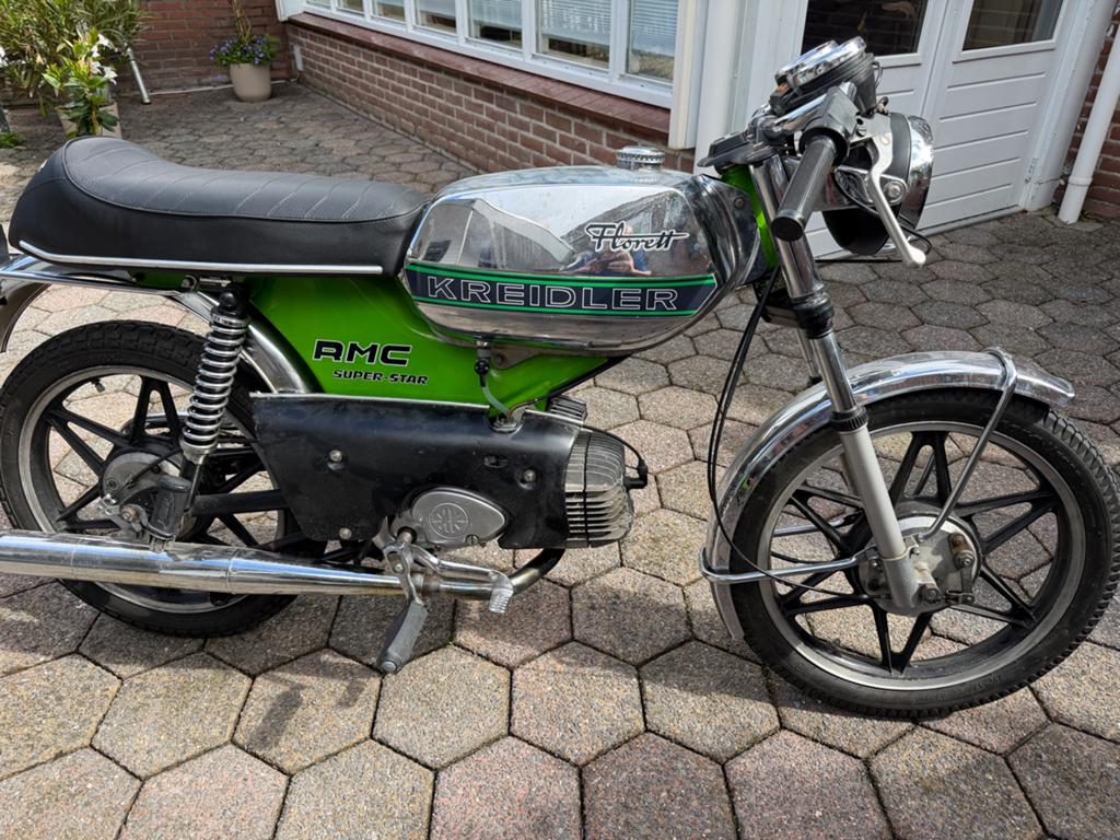 Kreidler Florett RMC Super Star - Groen, Fietsen en Brommers, Brommers | Kreidler, Ophalen, Zo goed als nieuw, Maximaal 45 km/u