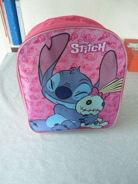 Leuke schattige Roze Disney Stitch Rugzak  Nieuw, Sieraden, Tassen en Uiterlijk, 30 tot 40 cm, Minder dan 30 cm, Rugtas, Nieuw