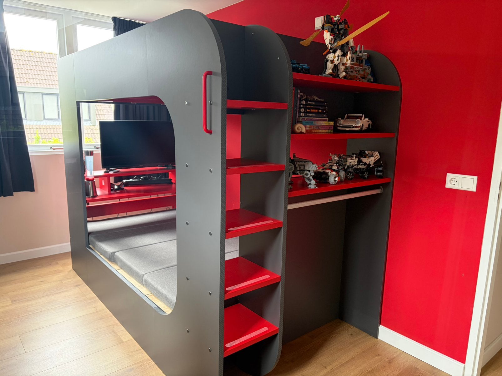 Hoogslaper Cube bed, Ophalen, Zo goed als nieuw, Hoogslaper