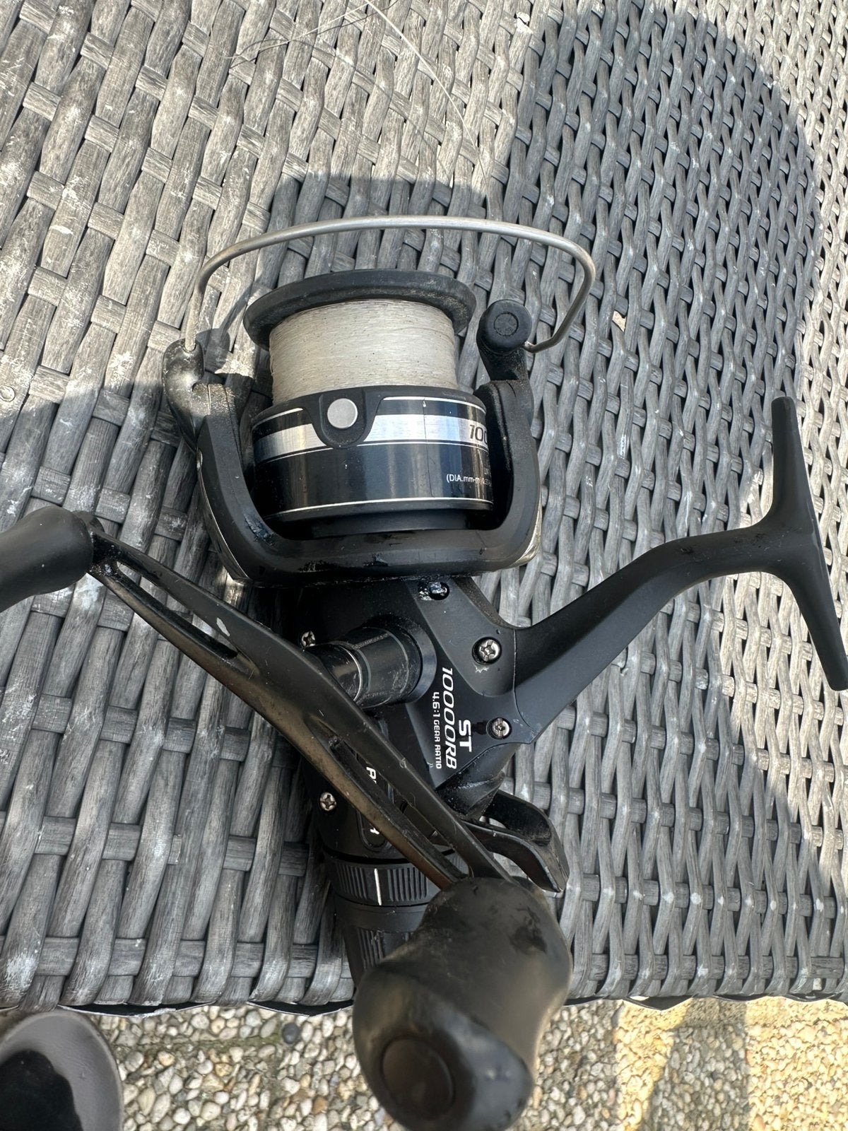 Shimano Baitrunner ST 10000RB, Watersport en Boten, Hengelsport | Zeevissen, Ophalen, Zo goed als nieuw, Molen