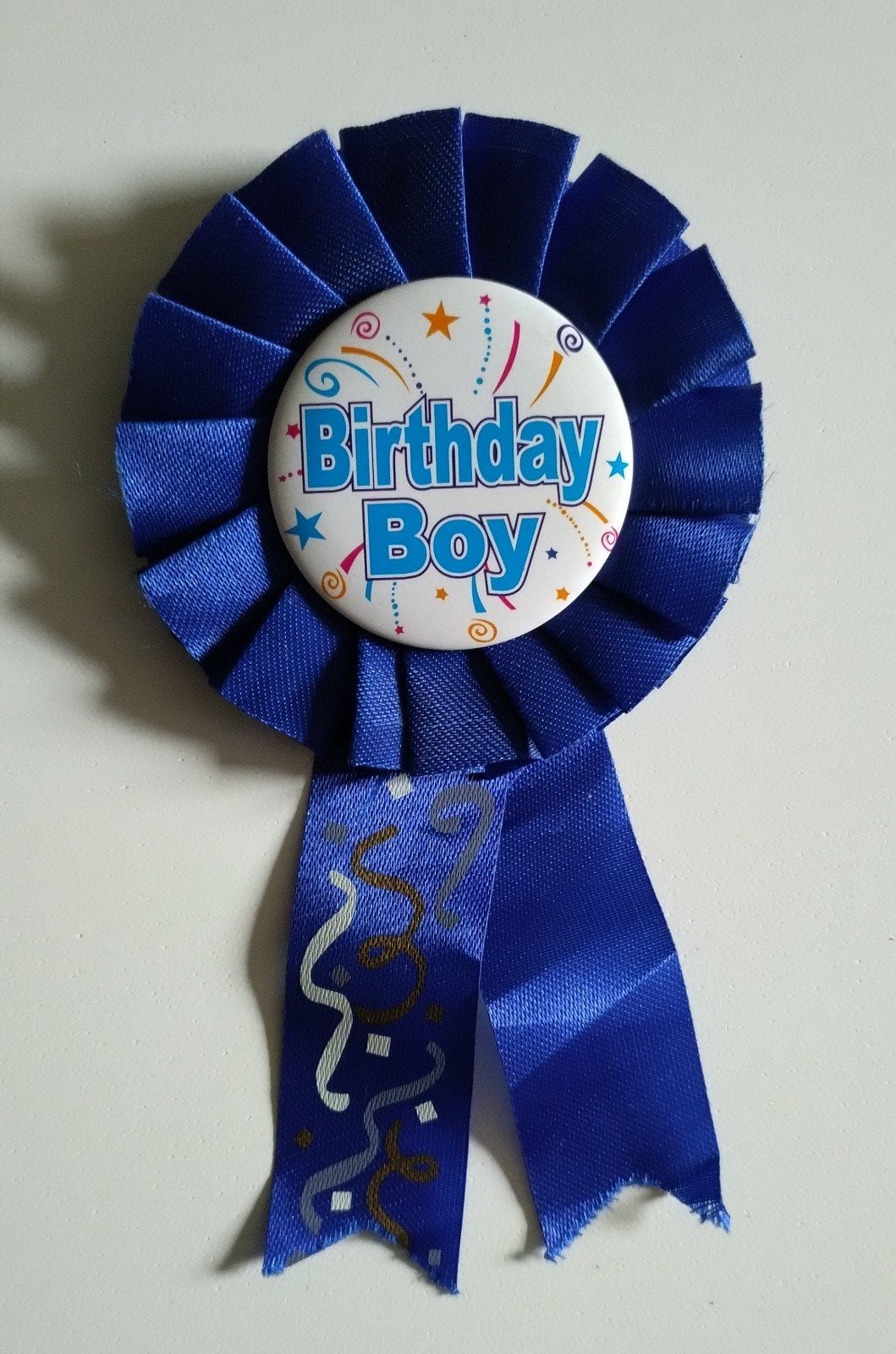 GRATIS Button Birthday Boy, Ophalen, Zo goed als nieuw, Overige onderwerpen, Button