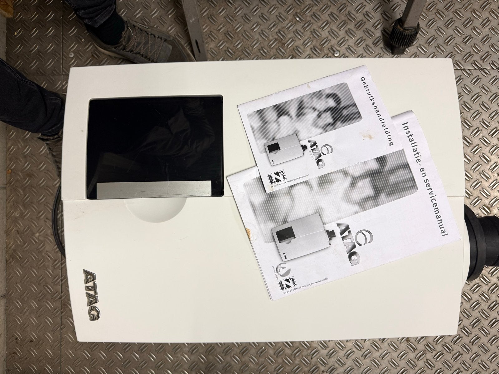 ATAG Boiler/Geiser - van 2014, inclusief handleiding, Ophalen, Gebruikt, 20 tot 100 liter, Aardgas