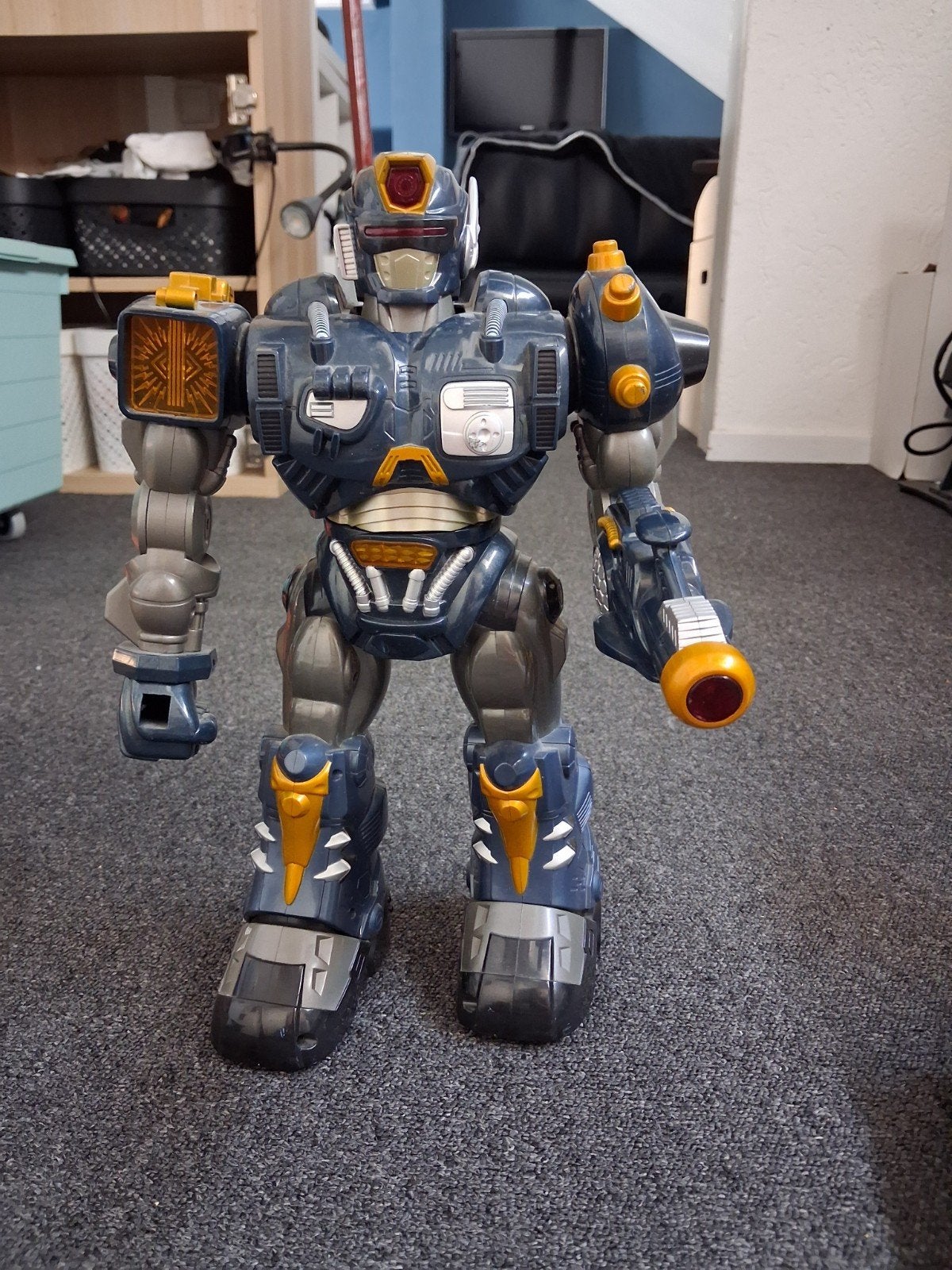 Grote Interactieve Robot Speelgoed met Licht en Geluid, Ophalen, Gebruikt