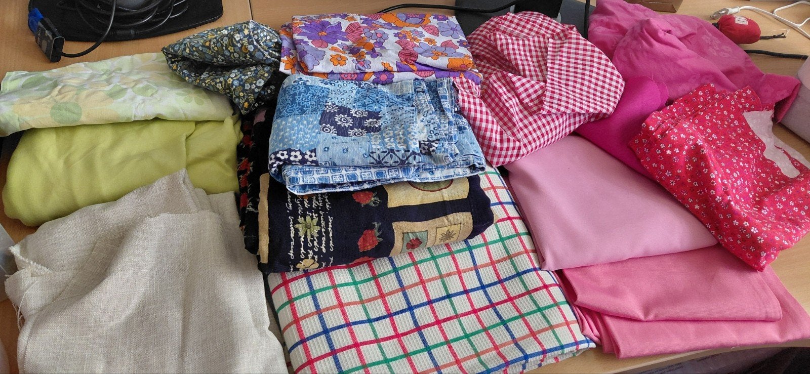 veel stofjes, Ophalen, Overige kleuren, Katoen, 30 tot 120 cm