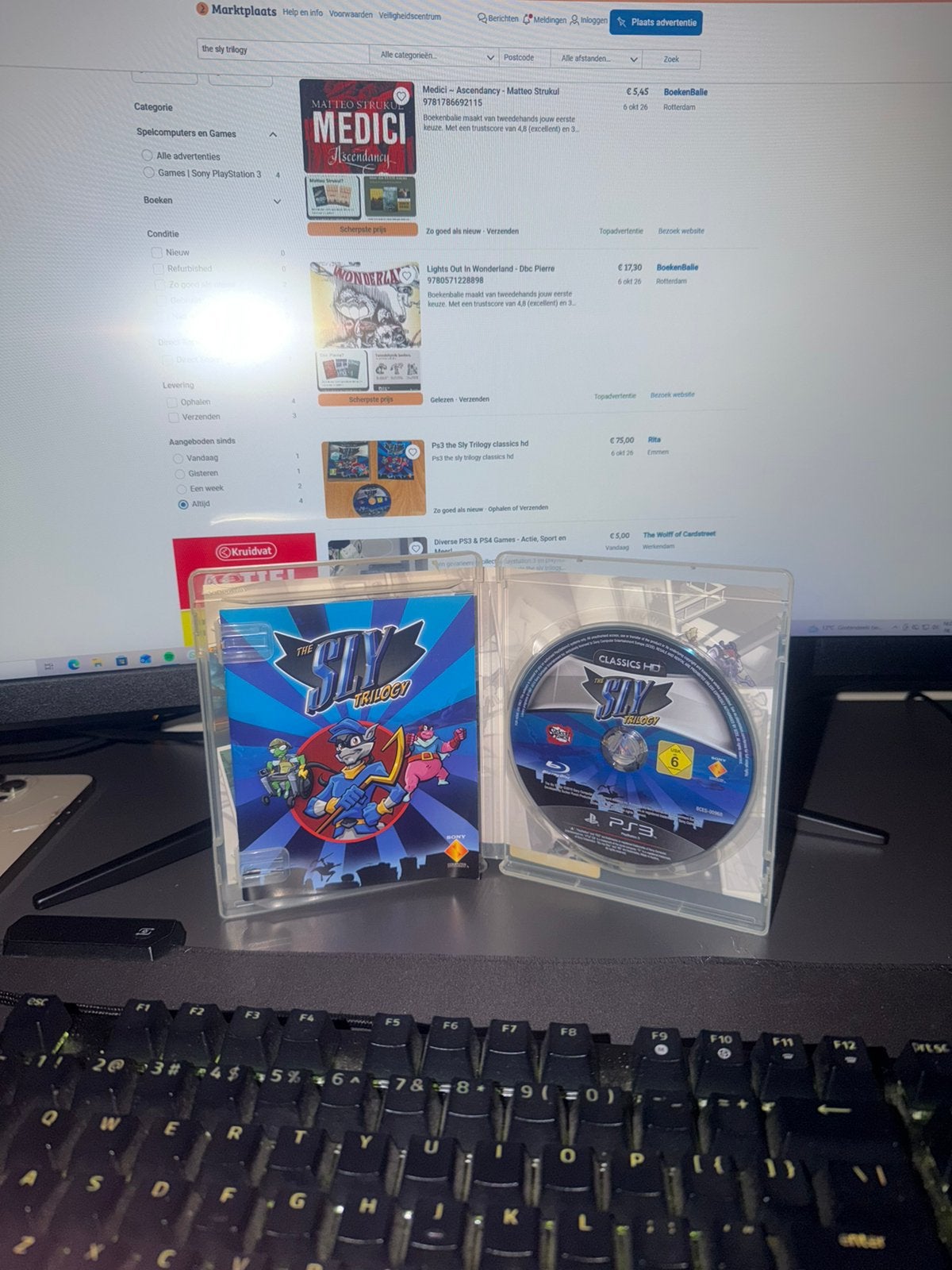 The Sly Trilogy PS3 - Inclusief handleiding, Avontuur en Actie, Gebruikt, 1 speler, Ophalen of Verzenden