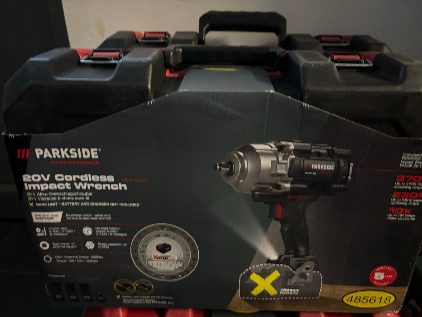 Parkside 20V Accu Slagmoersleutel, Ophalen, Nieuw, Overige typen