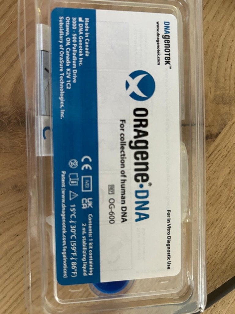 90x DNA Genotek Oragene OG-600 DNA Afnamekits (nieuw), Ophalen of Verzenden, Nieuw
