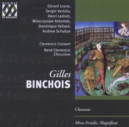 NIEUW Binchois: Missa Ferialis, Magnificat / Clemencic Cons., Inclusief boekje, Nieuw in verpakking, Middeleeuwen en Renaissance