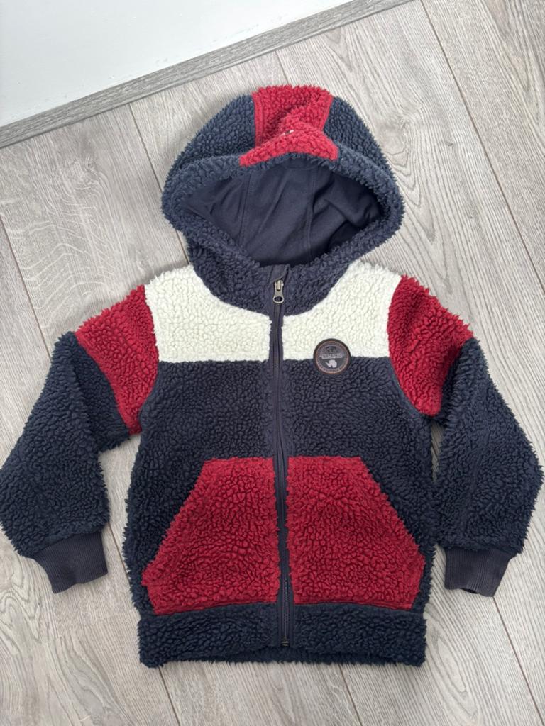 Napapijri Kinder Fleece Vest - Warm & Stijlvol Maat 116/120, Ophalen of Verzenden, Zo goed als nieuw, Jongen of Meisje