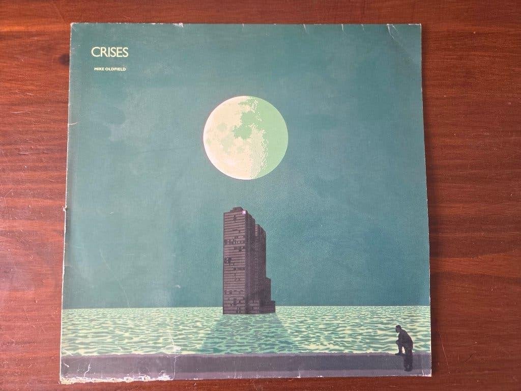 LP Mike Oldfield: Crises, LP, Gebruikt, Pop, Ophalen of Verzenden