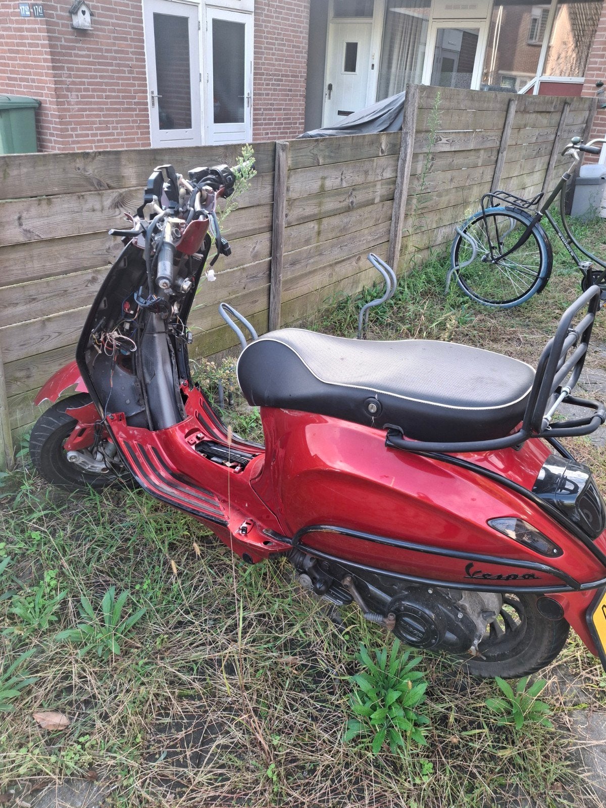 Vespa Sprint Scooter - Onderdelen of opknapper, Gebruikt, Overige modellen, Maximaal 45 km/u, Ophalen of Verzenden