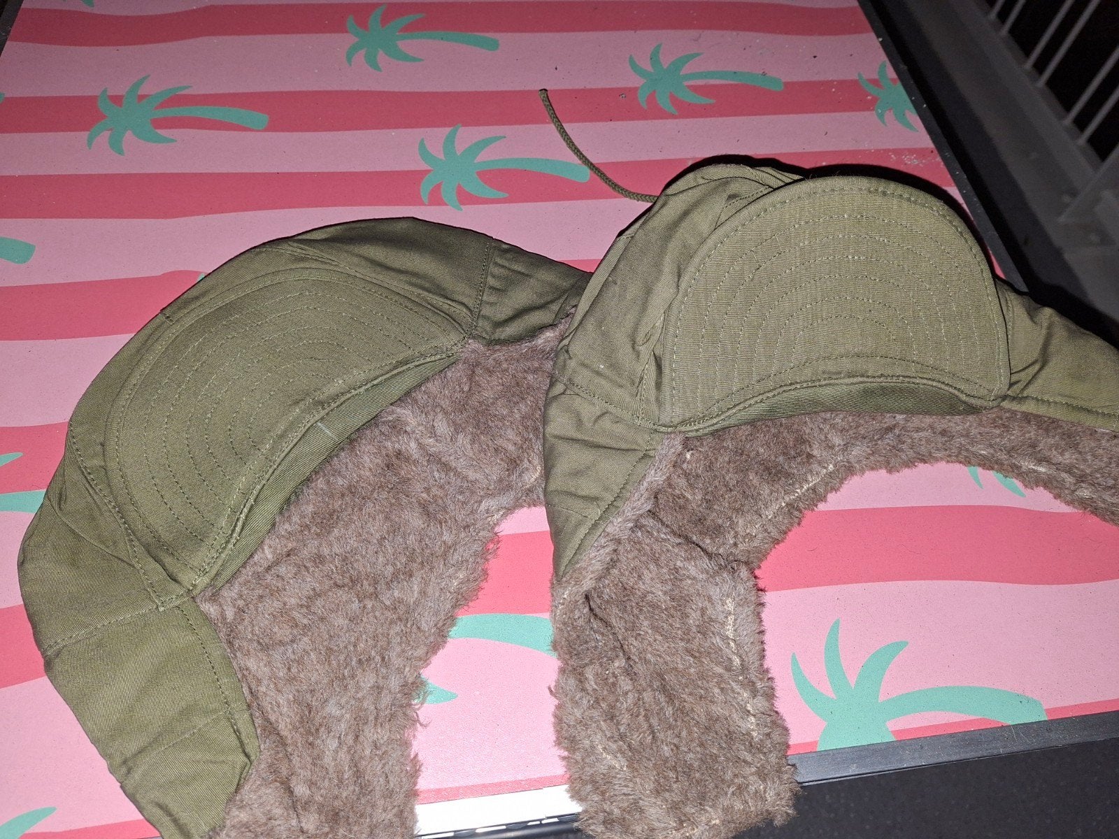 Army Cap, Field, Pile, O.D., M-1951 uit de tijd van de Korea, Kleding | Heren, Ophalen of Verzenden, Nieuw