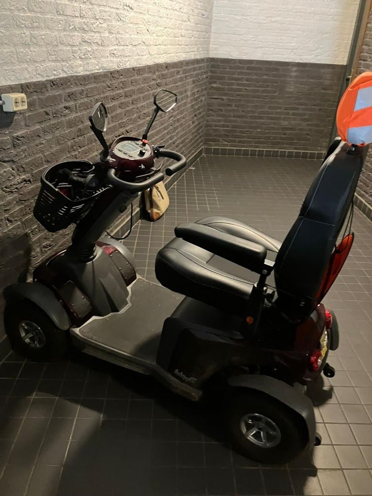 Scootmobiel Galaxy 4 II, Ophalen