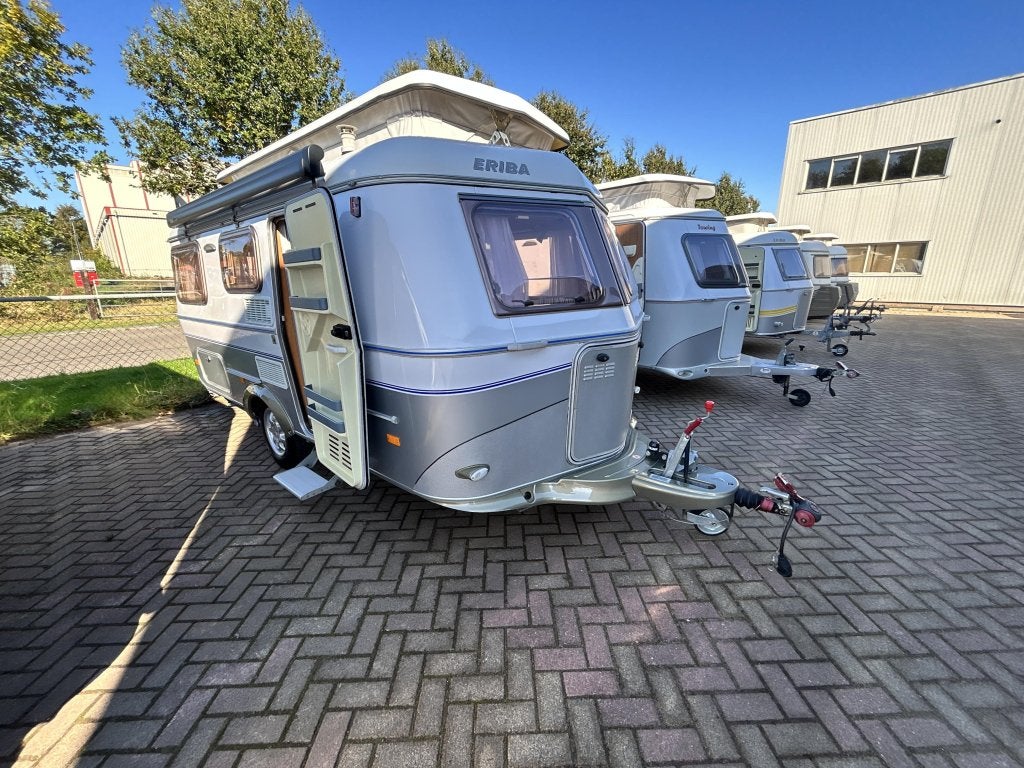 Eriba Touring Troll 550 GT Mover/Thule luifel, Dwarsbed, Bedrijf, Treinzit, Eriba