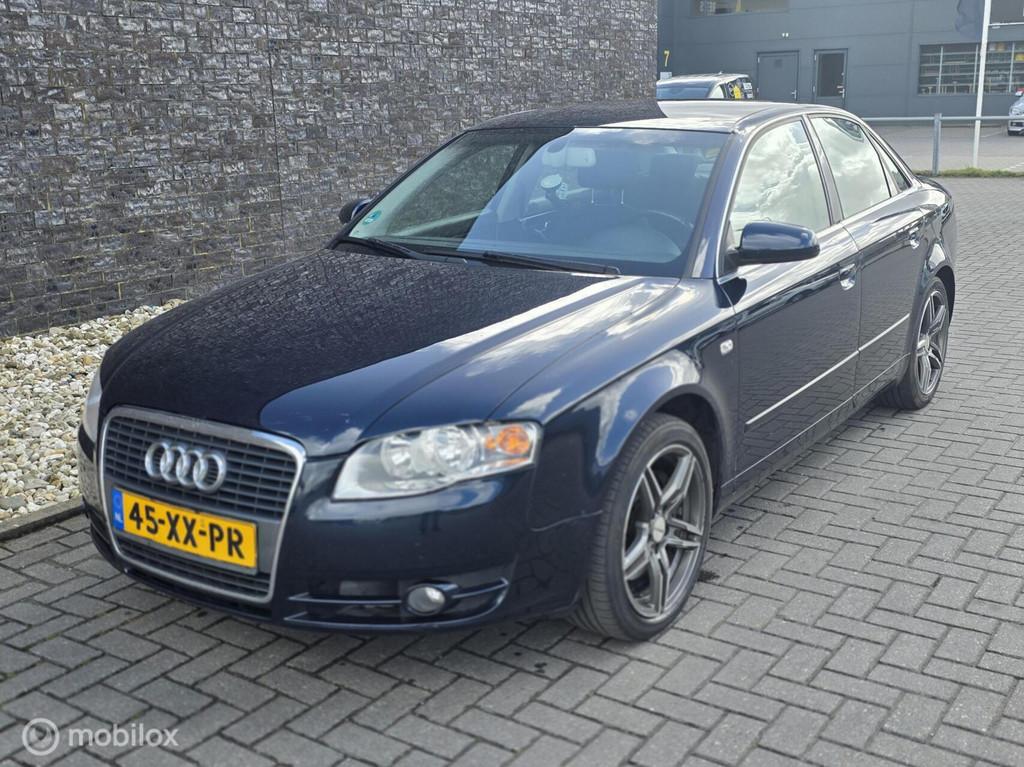 Audi A4 Limousine 1.8 Turbo Advance - Automaat - Trekhaak, Auto's, Audi, Gebruikt, Blauw, A4, 163 pk