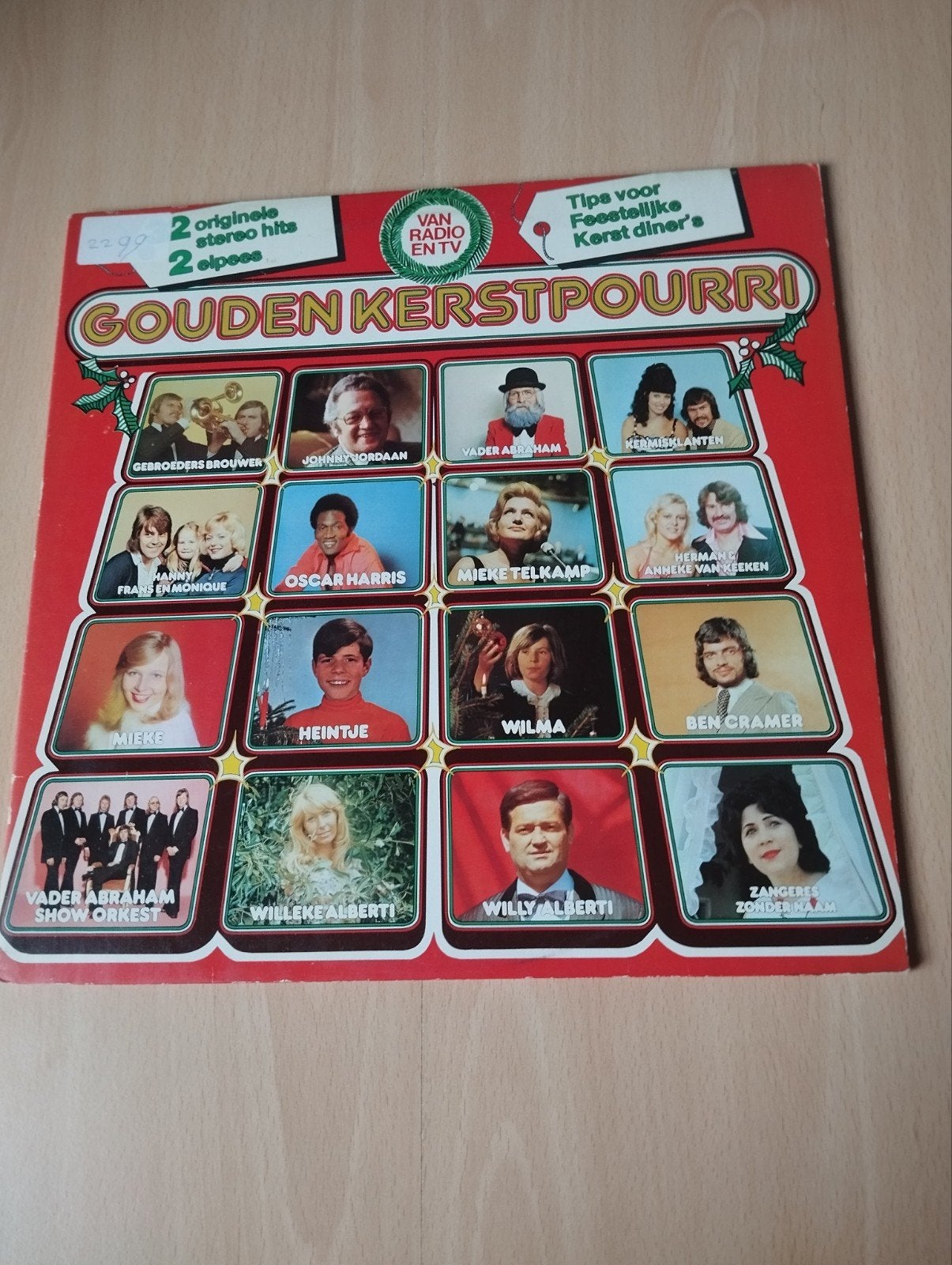 vinyl dubbel LP kerst klassiekers Nederlandstalige artiesten, Cd's en Dvd's, Ophalen of Verzenden