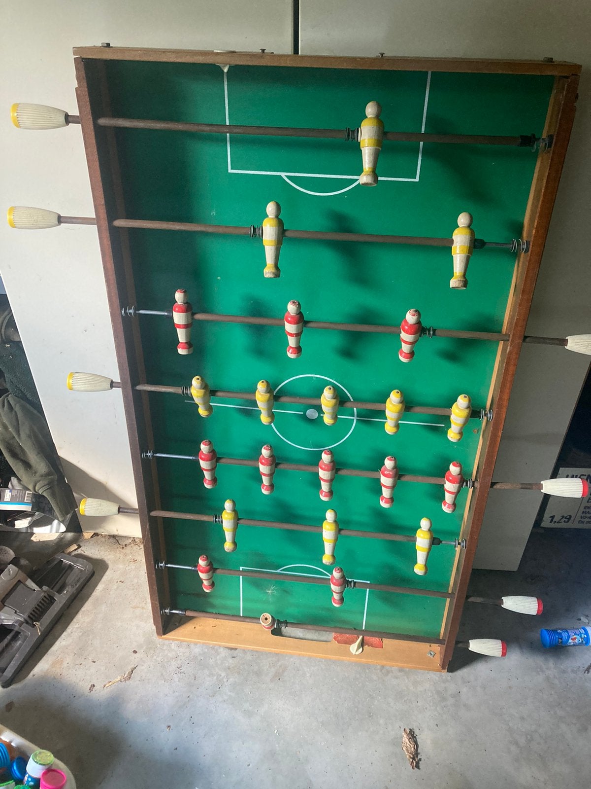 Voetbaltafel, Ophalen, Zo goed als nieuw