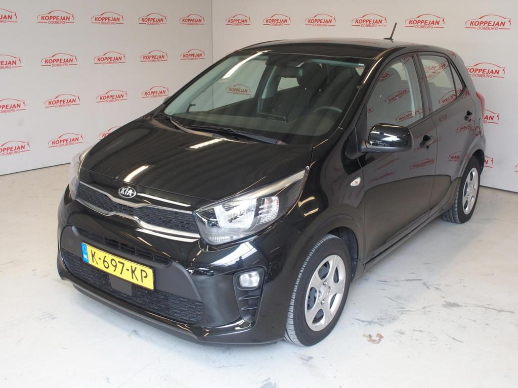 Kia Picanto 1.0 DPi ComfortLine NL auto, Airco, cruise,, Stof, Gebruikt, 4 stoelen, Origineel Nederlands