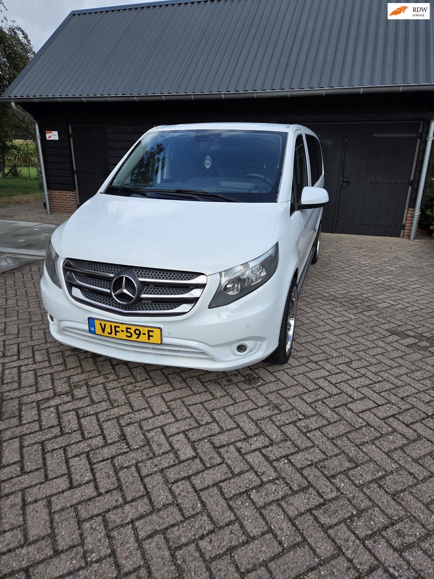 Mercedes-Benz Vito 114 CDI Lang Business Ambition, Automaat, Euro 5, 4 cilinders, Wit